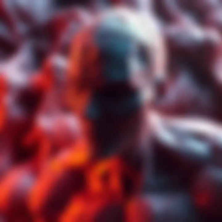 Collection of high-quality body skin displacement maps for 3D modeling