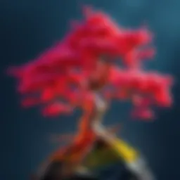 A visual representation of PrismML's Bonsai Image 4B models running in a web browser, showcasing light and efficient technology for image generation.