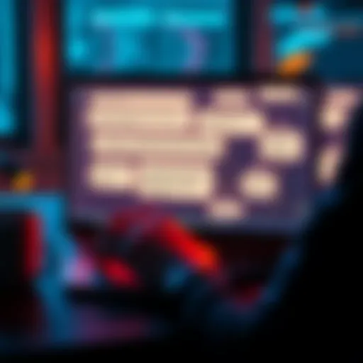 A person working on a laptop with AI prompts on the screen, showcasing productivity tools and workflows for marketing and coding.