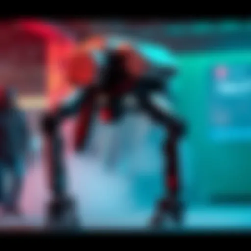 Boston Dynamics Atlas demonstrating its agility and advanced robotic skills during a live demo.