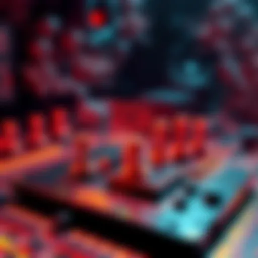 Human brain cells on a chip engaged in playing the classic video game Doom, showcasing neuroscience and AI connections.