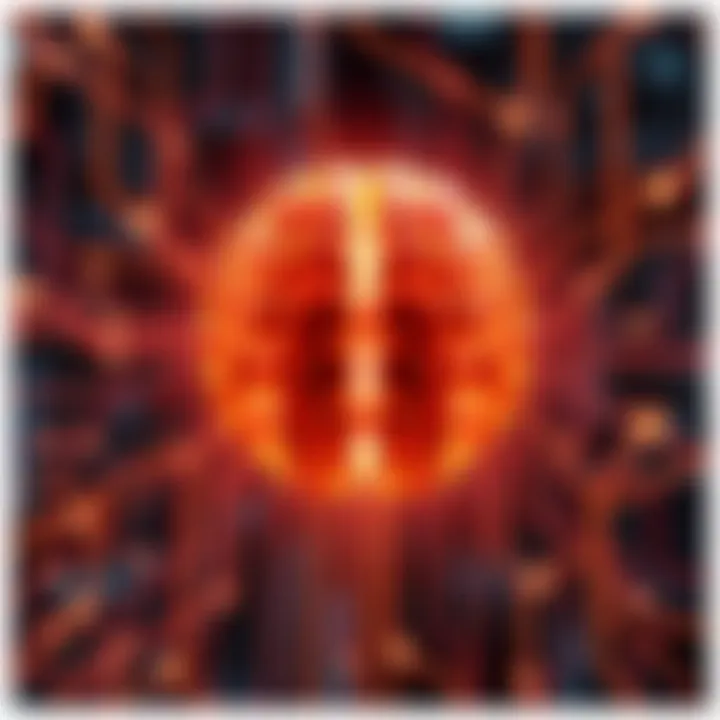 A visual representation of a human brain connected to computer circuits, illustrating the link between neurobiology and artificial intelligence.