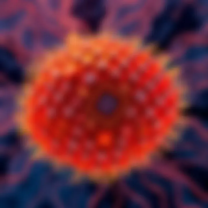 A close-up view of a brain-inspired nanoelectronic device designed to reduce energy use in AI hardware. The device features intricate, tiny circuits mimicking neural patterns.