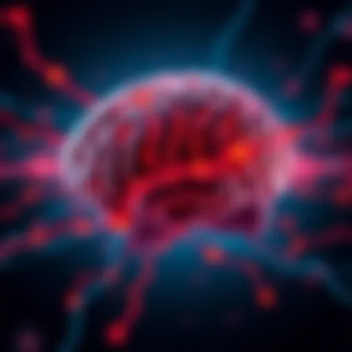 A brain illustration highlighting its limits and boundaries, symbolizing the constraints of intelligence