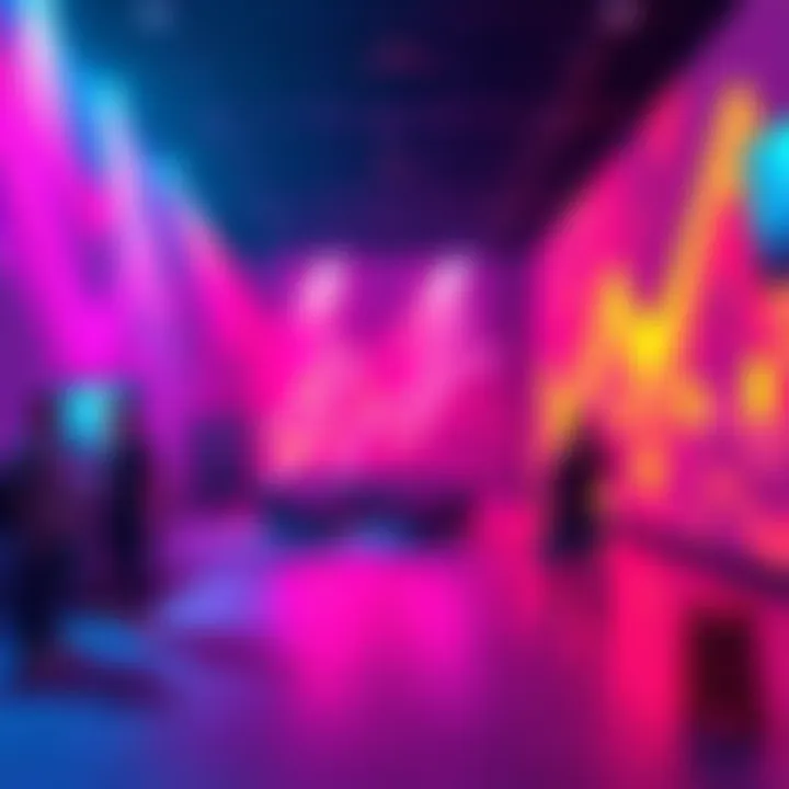 A well-lit TouchDesigner project showcasing vibrant colors and clear visuals