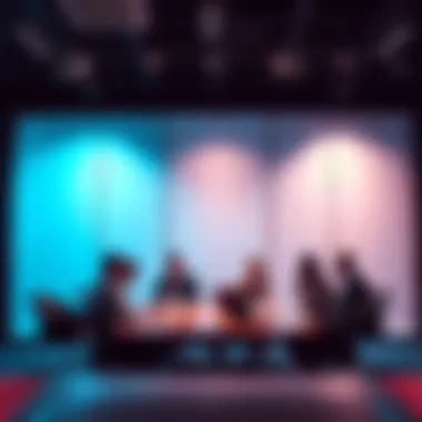 Group of business professionals discussing vendor approval processes in a conference room