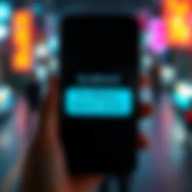 A mobile phone screen displaying a message with visually similar Unicode characters replacing letters to avoid censorship.