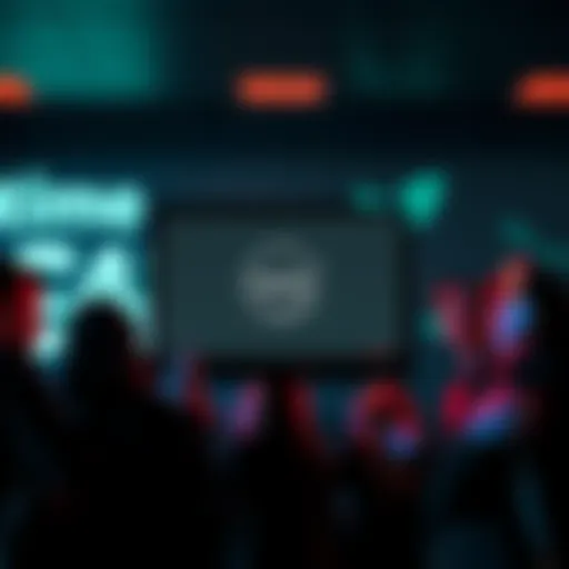 A group of people expressing frustration with a computer screen showing a timeout warning message.