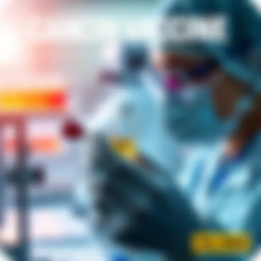 A researcher examines a sample related to a new cancer vaccine that prevents aggressive cancers in mice, highlighting advancements in medical science.