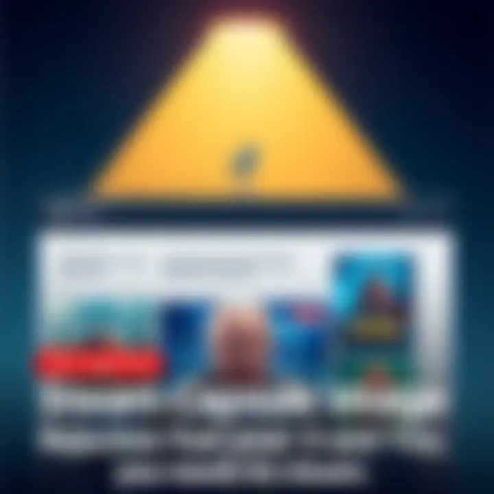Capsule Image Guidelines for Steam An illustration showing a rejected Steam store page with capsule images, highlighting allowed game artwork and title
