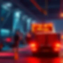 Thieves loading stolen AI supplies into a truck at a cargo facility