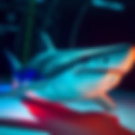 A Cat Shark displaying features from Midjourney and Kling, showcasing its unique and artistic design