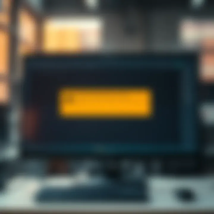 Cautious AI Interface A computer screen displaying an AI writing tool with a warning message about restrictions, indicating cautious behavior