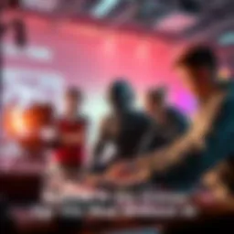 A team working together on CGI animation using software tools like Blender and Unreal Engine, focusing on character design and costume simulation.
