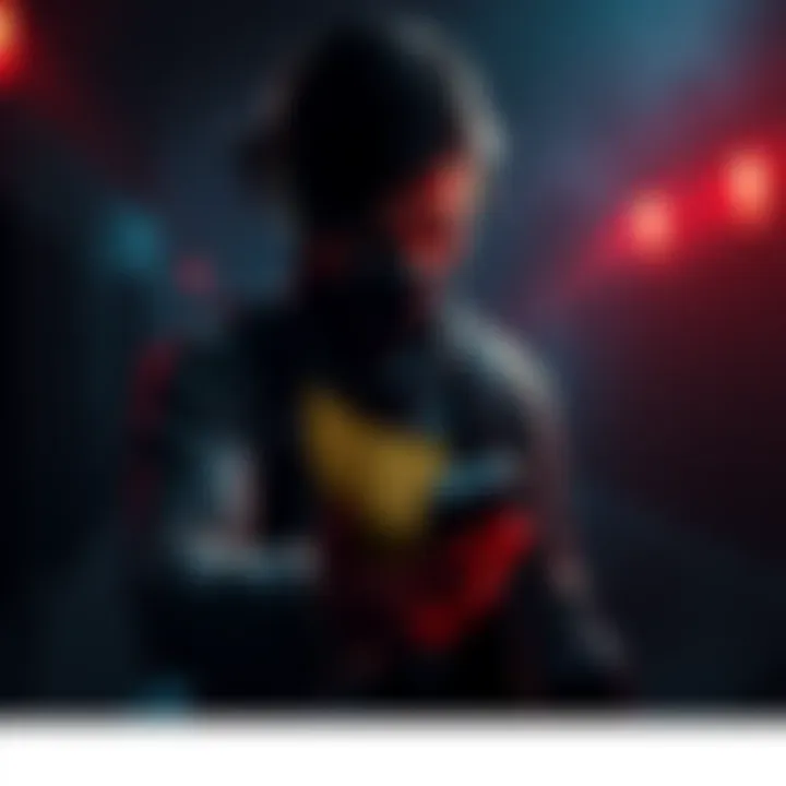 A character picking up a lore note with a change in background music, set in a dark, eerie environment