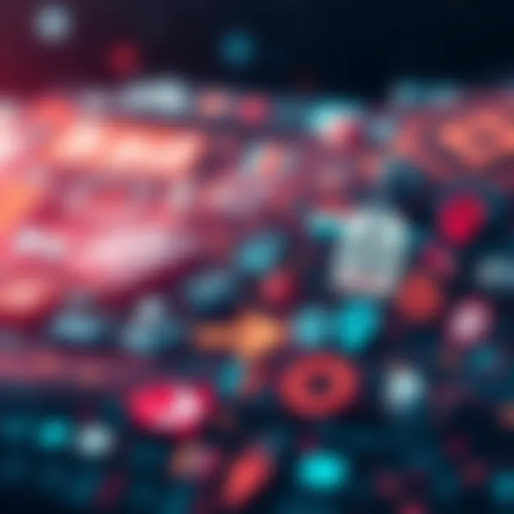 A collage showing ads, rate limit icons, and price tags over a digital background, symbolizing the transition from free to paid AI services.