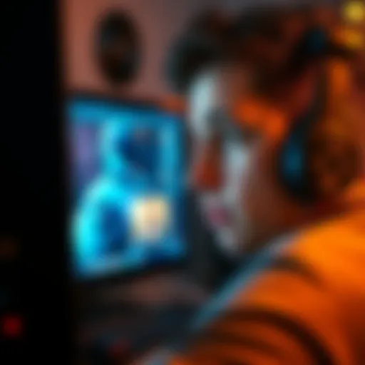 A person looking at a computer screen displaying AI-generated content with a concerned expression, representing the controversy surrounding AI in content creation.