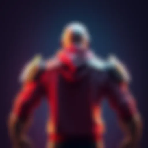 A character model showing smooth cloth on arms, free of clipping issues, with adjusted shoulder pads for better fit.