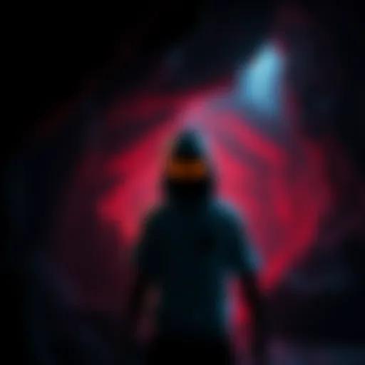 A game character appears to glow in a dimly lit cave, highlighting issues with lighting and rendering settings.