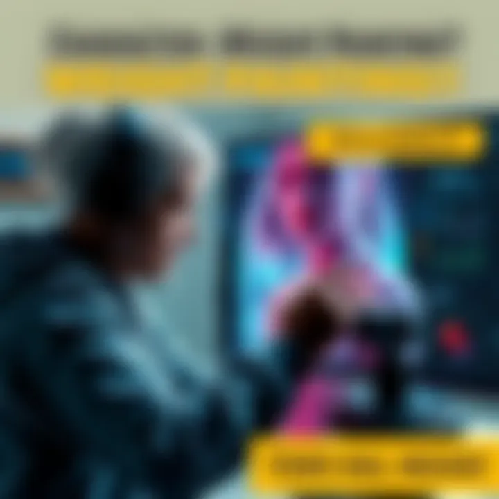 A person adjusting weight paint on a 3D character model using software tools