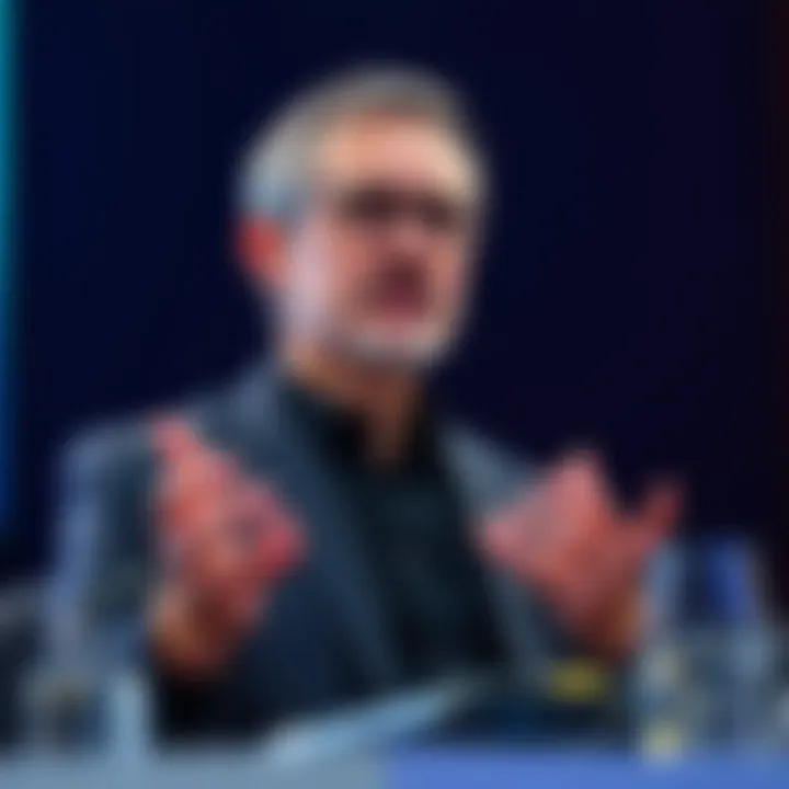 CharacterAI CEO speaking at a tech conference about age verification and online safety