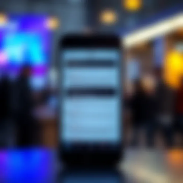 A screenshot of Chat GPT not displaying correctly on an iPhone screen, showing layout issues and distorted text.