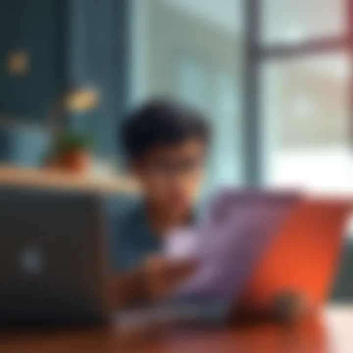 A person looking confused at a laptop while reviewing a resume, symbolizing ChatGPT 5's diminished editing capabilities.