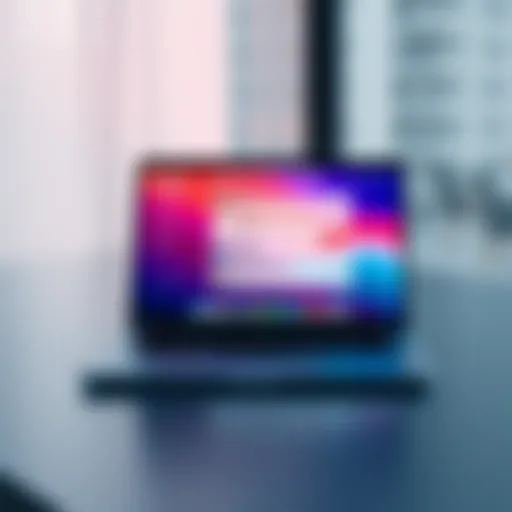 A sleek ChatGPT 5 interface displayed on a modern laptop with a fresh, clean layout, symbolizing a new start in AI interactions.
