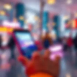 A visual representation of ChatGPT integrated into travel and finance apps for better user experience