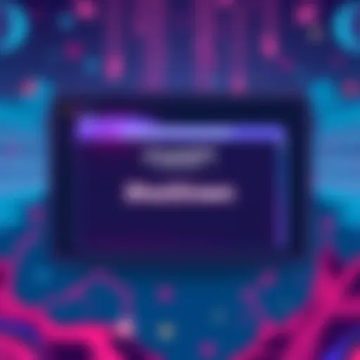 Illustration showing a browser window with a notification about the ChatGPT Atlas Browser shutting down