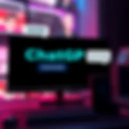 ChatGPT using curse words ChatGPT displayed on a screen with text bubbles showing curse words