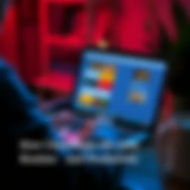 Person using ChatGPT on a laptop to plan their daily schedule and meal ideas