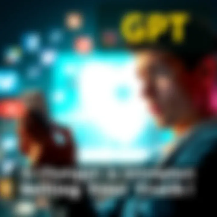 A person looking concerned while using a smartphone, with social media icons appearing around them, symbolizing data privacy issues.