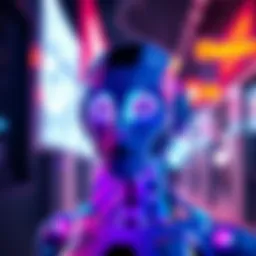A digital representation of ChatGPT as if taken with a smartphone, showcasing its concept as an AI