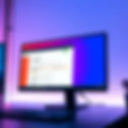 A computer screen displaying ChatGPT's interface, showcasing email integration features with a modern design.