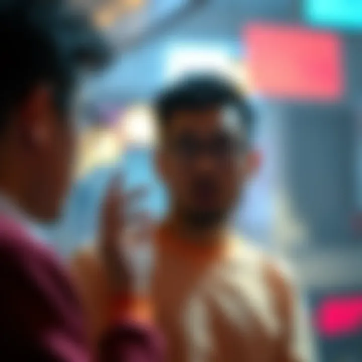 A person surprised by ChatGPT addressing them by their formal first name during a conversation