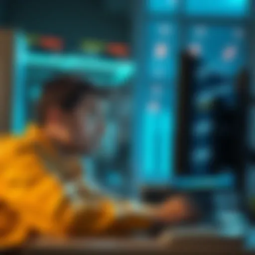 A person looking frustrated while interacting with a chatbot on a computer, illustrating complaints about excessive compliments in chatbot responses.