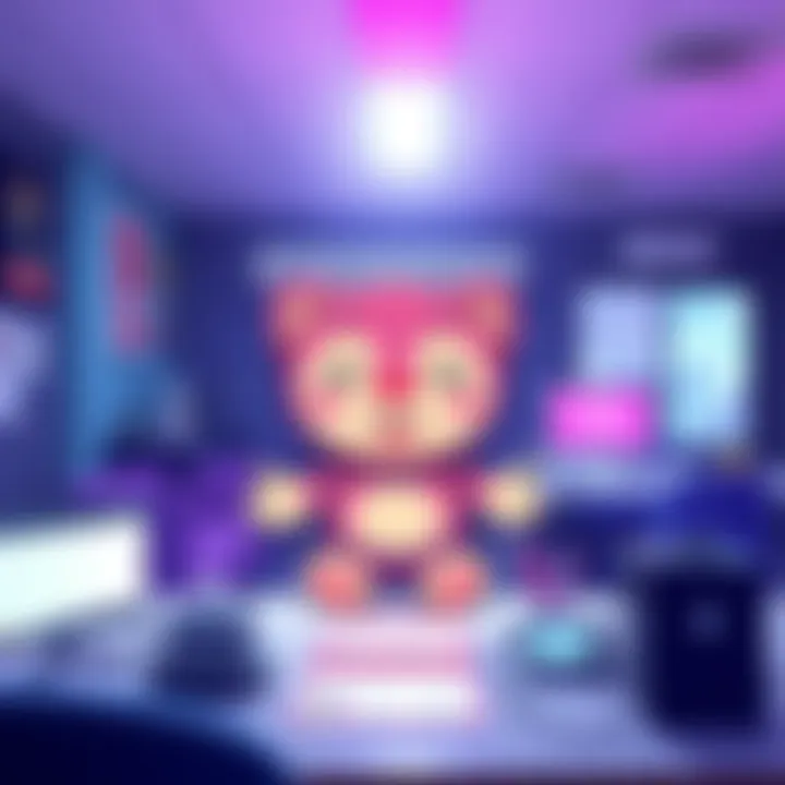 ChatGPT Creates a Fun Image A playful illustration generated by ChatGPT showing a cute and colorful character representing a fun emotional response