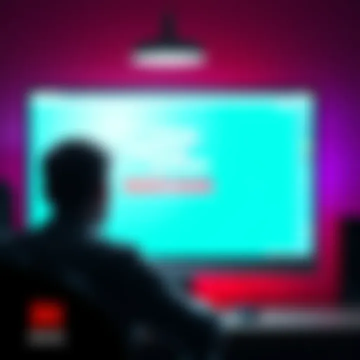 Frustrated person staring at unresponsive computer screen showing ChatGPT interface