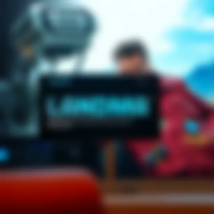 Screenshot of ChatGPT displaying confusion about the show Landman on Paramount+, with a trailer image in the background