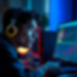 A person looking confused at a computer screen while using ChatGPT, representing memory loss