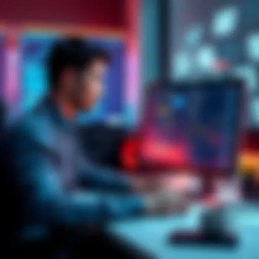 ChatGPT performing a psychological evaluation by analyzing chat history on a computer screen