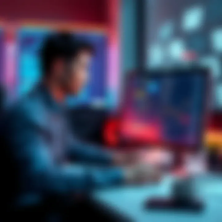 ChatGPT performing a psychological evaluation by analyzing chat history on a computer screen