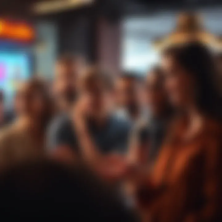 A group of people discussing their thoughts on ChatGPT's new format, showing mixed emotions on their faces.