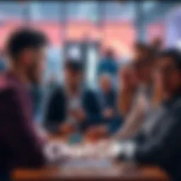 A group of people sharing ideas on how to use ChatGPT for work, learning, and creativity