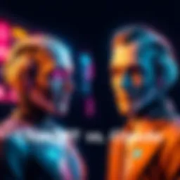 ChatGPT and Claude Comparison Side-by-side comparison of ChatGPT and Claude showcasing their features and performance metrics