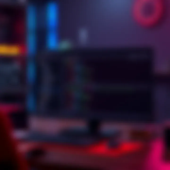 A tutorial scene showing a Godot development interface with Node2D and enum variable examples on the screen, illustrating how to check variables between nodes.