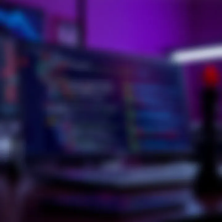 A computer screen displaying C# code structure used in a chess game project, highlighting grid layouts and script organization.