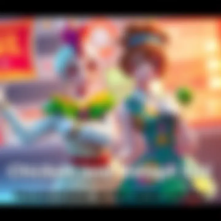 Chicken Girl with a fresh hairstyle and vibrant outfit alongside Salad Girl in a colorful dress, both smiling and posing confidently