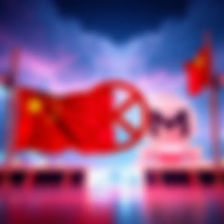 A graphic showing the Chinese flag and a Meta logo with a blocked sign, symbolizing the halted acquisition of Manus.
